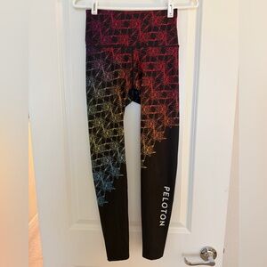 Peloton x WITH collab pride prism leggings size small colorful rainbow